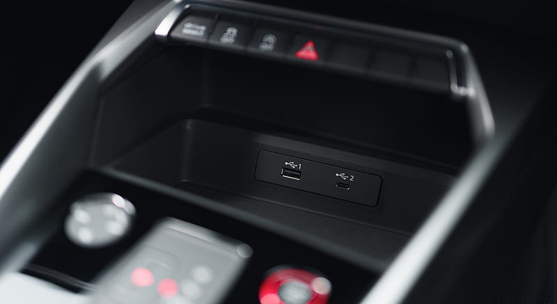 2021 Audi S3 (UK-Spec) - Central Console , car, HD wallpaper