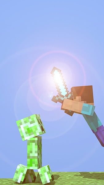 Minecraft Girl Skin, signs, theme, HD phone wallpaper