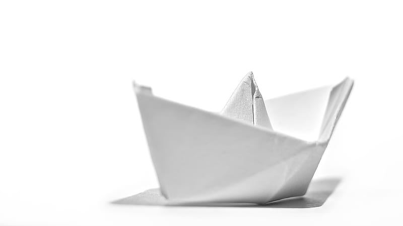 Man Made, Origami, Boat, HD wallpaper