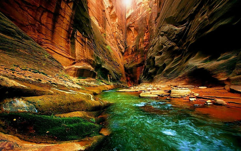 grand canyon-nature scenery, HD wallpaper