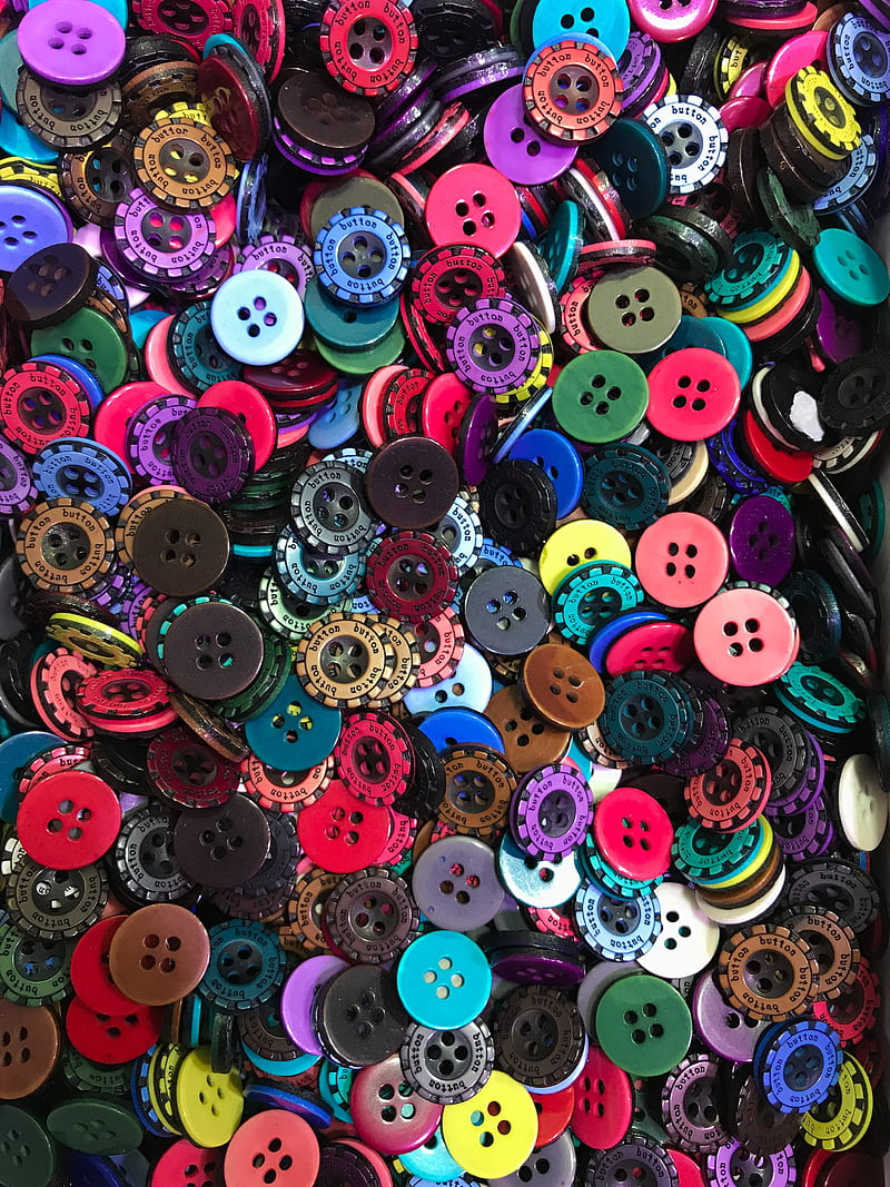 buttons, multi-colored, plastic, texture, HD phone wallpaper