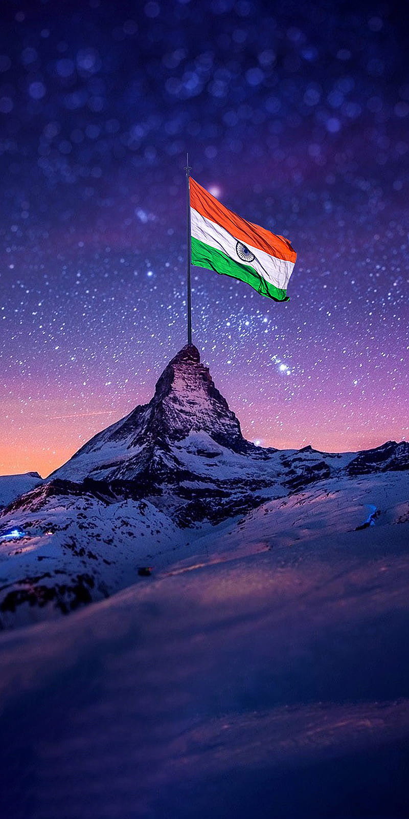 Proud to be Indian, india, indian flag, love, mountain, mountains, nation, phone, star, HD phone wallpaper