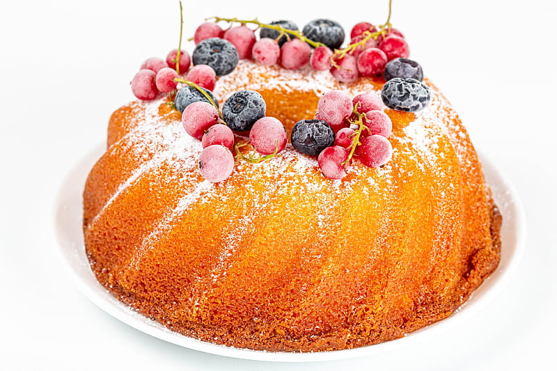 Food, Cake, Baking, Berry, HD wallpaper