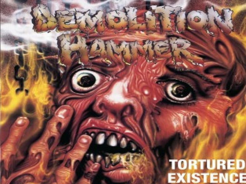 Demolition Hammer - Tortured Existence, Demolition Hammer, Tortured Existence, Metal, Thrash Metal, HD wallpaper