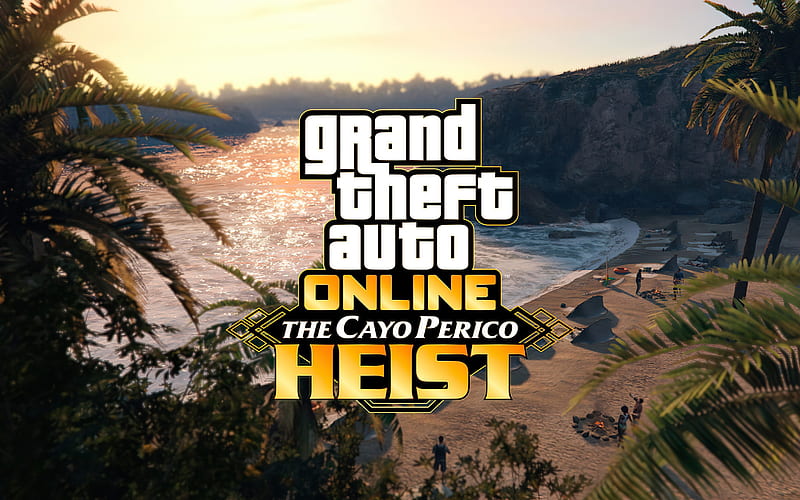 GTA Online The Cayo Perico Heist 2021 Game Poster, HD wallpaper