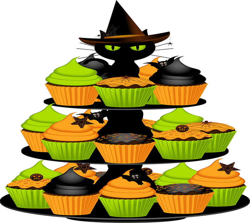Halloween Cupcakes, HD wallpaper | Peakpx