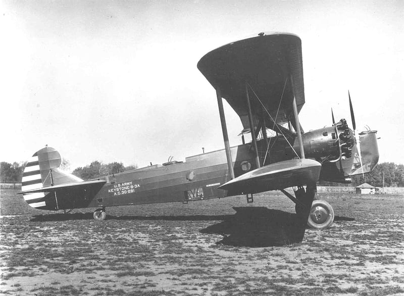 Keystone B-3A, bi-plane, army, bomber, air, HD wallpaper