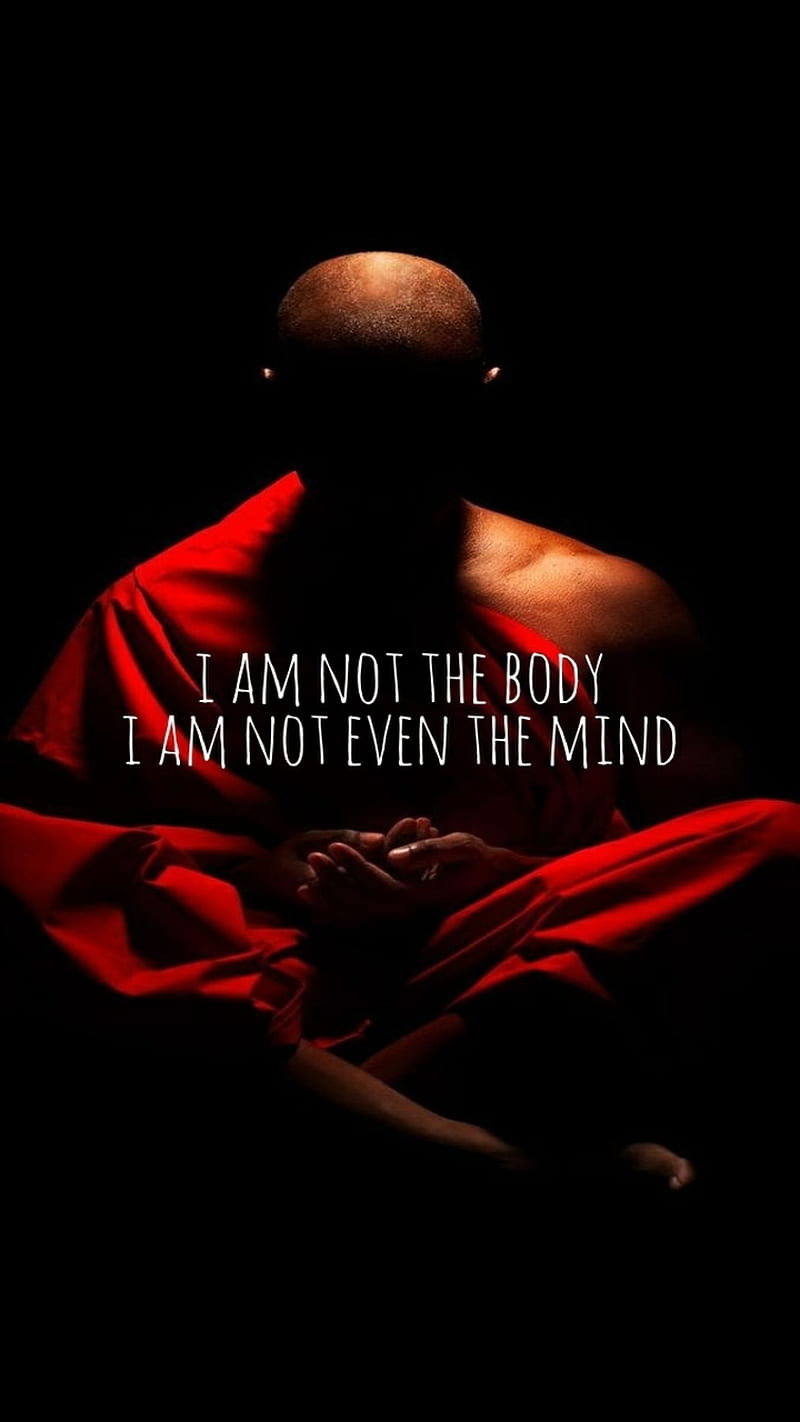 HD   Dark Monk Budhha Meditation Monk 