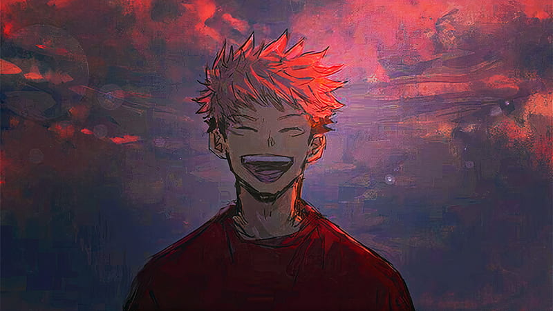 Anime, Jujutsu Kaisen, Yuji Itadori, HD wallpaper