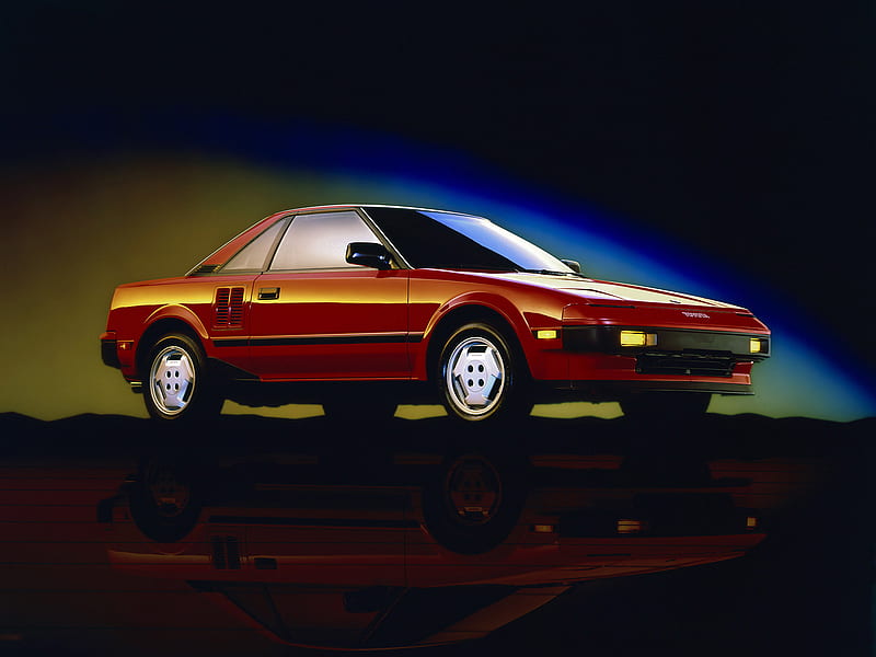 1985 Toyota MR2, Coupe, Inline 4, car, HD wallpaper