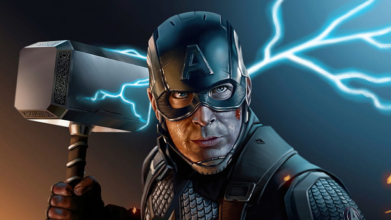 Captain America Hero 2020, captain-america, superheroes, artwork, artist, artstation, HD wallpaper