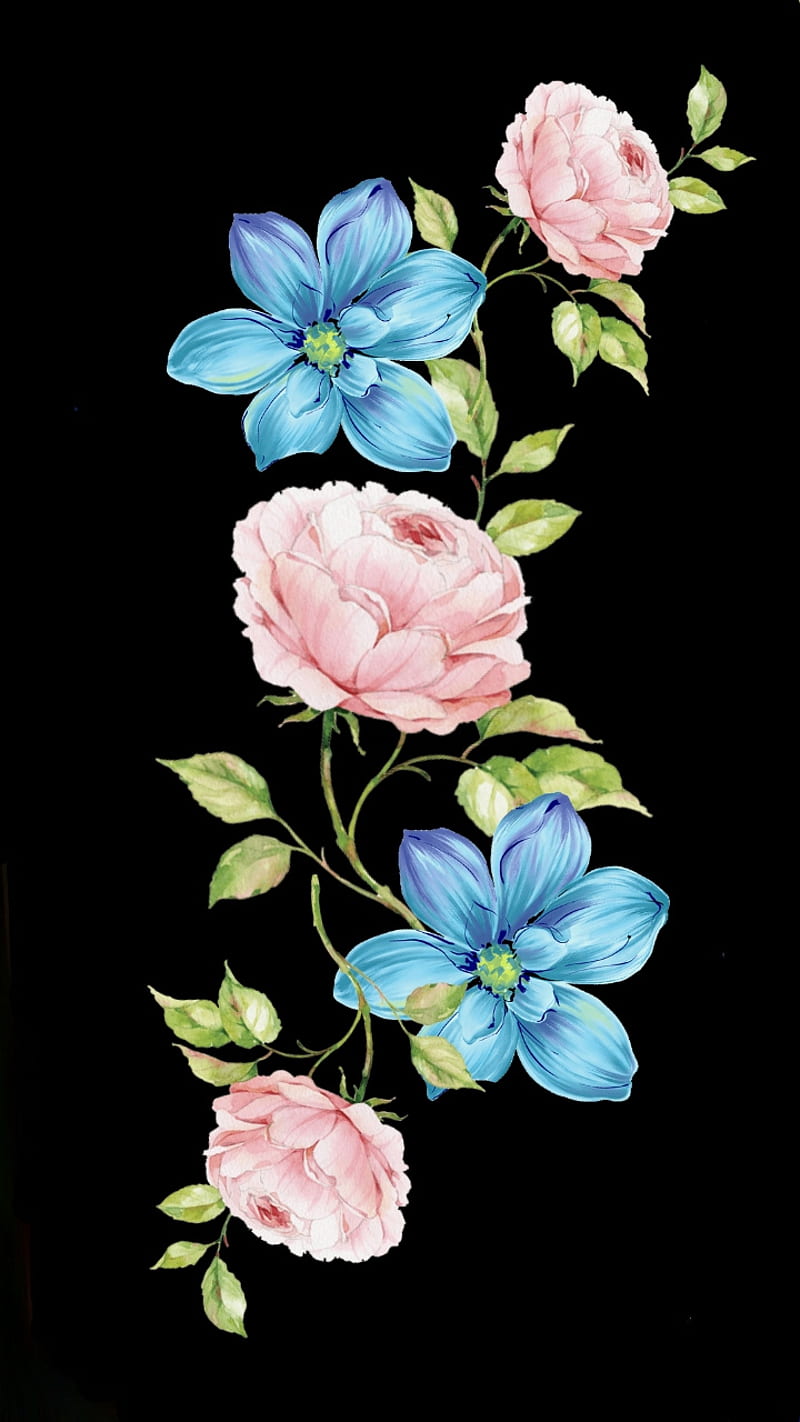 The Trellis, flowers, garden, hydrangea, pastel, vine, HD phone wallpaper