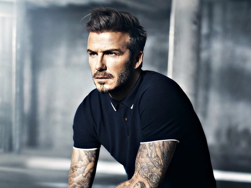 David Beckham, footballer, tattoo, black, man, HD wallpaper | Peakpx