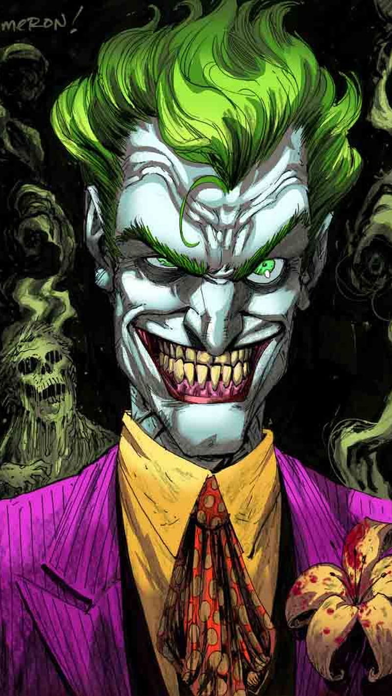 Joker Horror, joker face, villian, joker harley queen, HD phone ...