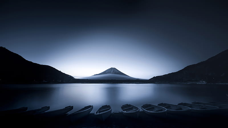 Mount Fuji Beautiful View , mount-fuji, mountains, nature, japan, world, HD wallpaper