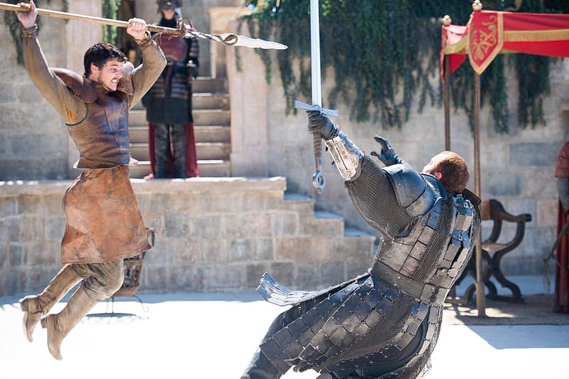 Game Of Thrones, Tv Show, Gregor Clegane, Oberyn Martell, Pedro Pascal, HD wallpaper