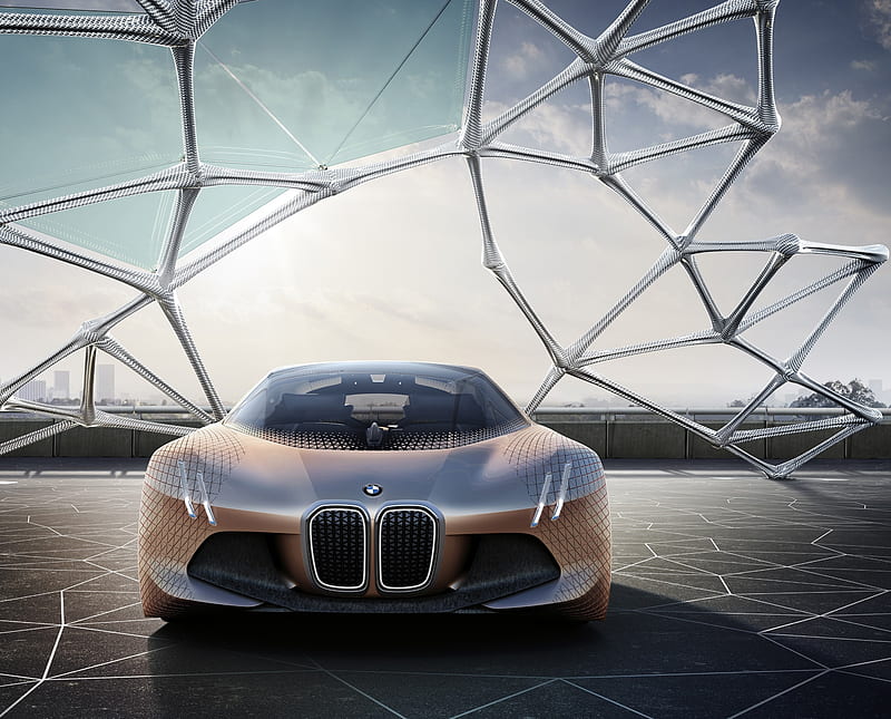 BMW Vision, 100, bmw vision next 100, HD wallpaper