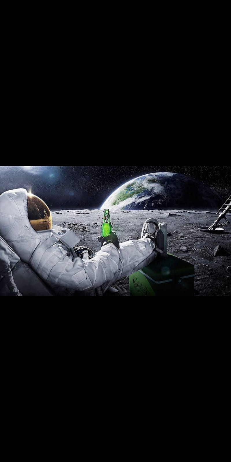 Astronaut, beer, earth, how, logo, logos, moon, sleep, space, HD phone wallpaper