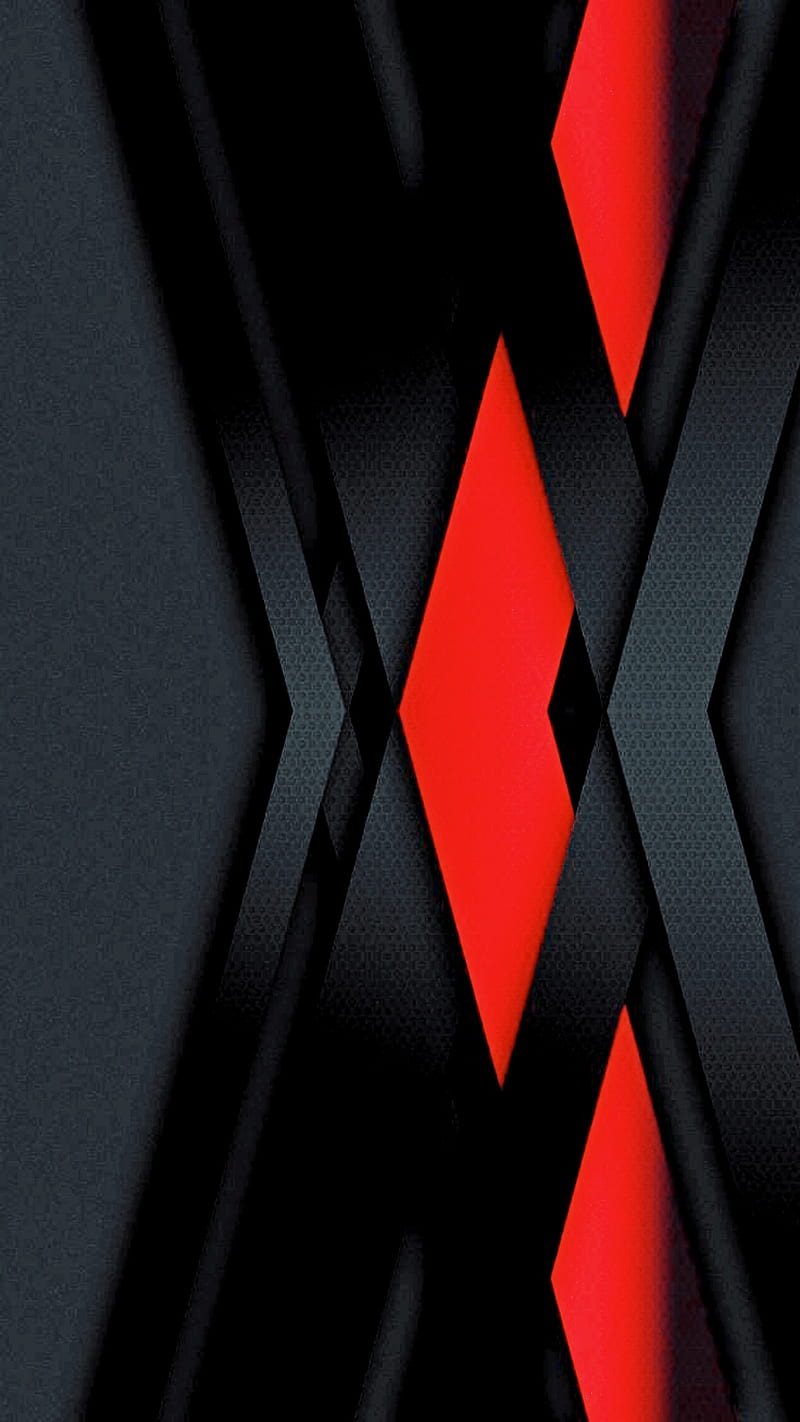 Android Wallpaper Black Red