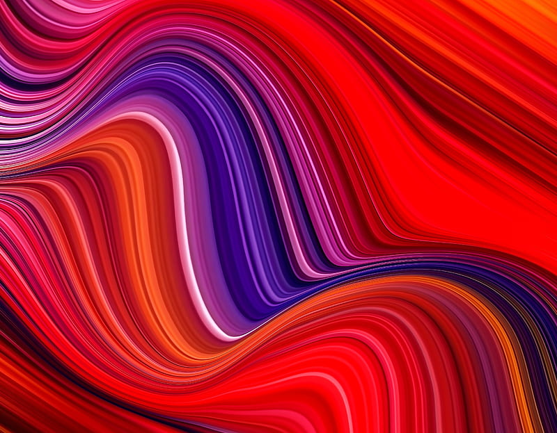 Curved Abstract Design, HD wallpaper