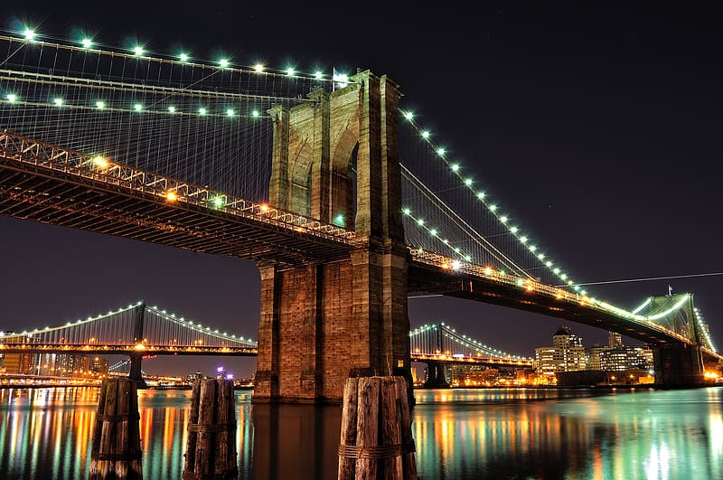 Bridges, Brooklyn Bridge, HD wallpaper | Peakpx