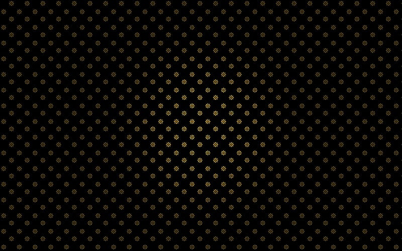 dark, golden, texture, black, abstract, HD wallpaper
