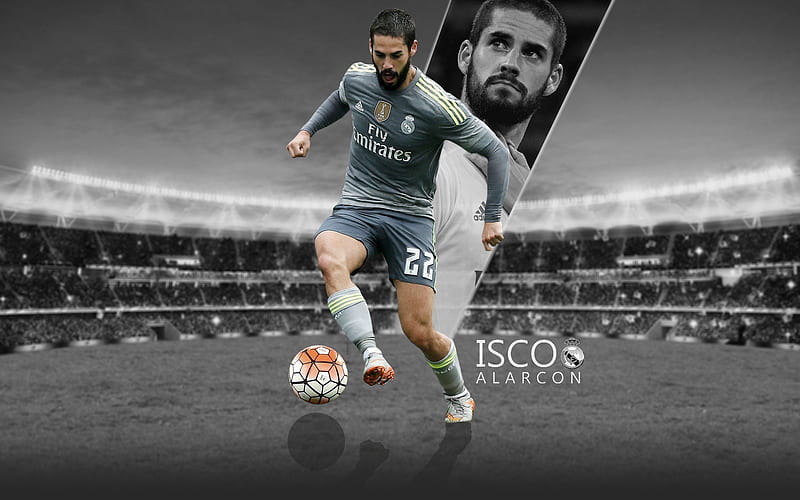 Soccer, Isco, Real Madrid C.F., HD wallpaper
