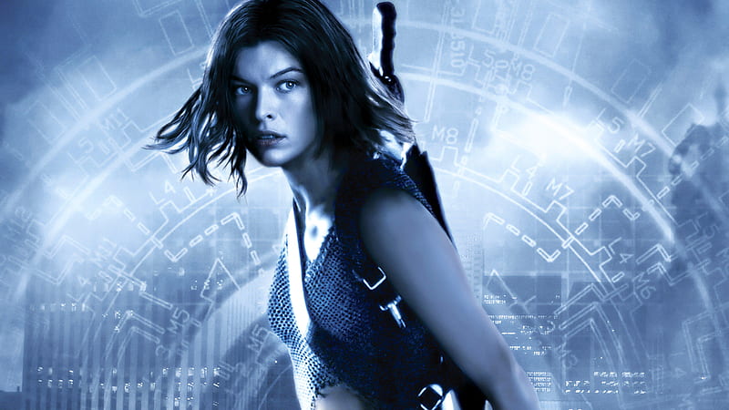 Resident Evil, Milla Jovovich, Movie, Alice (Resident Evil), Resident Evil: Apocalypse, HD wallpaper