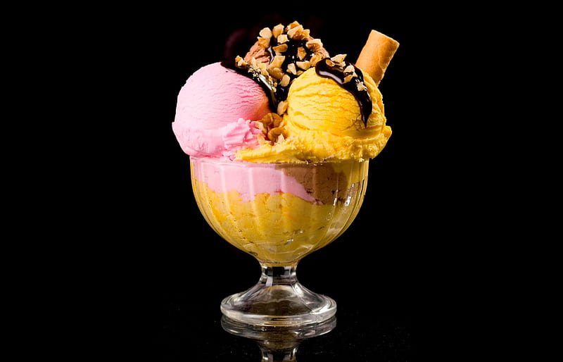 Ice Cream food, ice, eat, cream, HD wallpaper