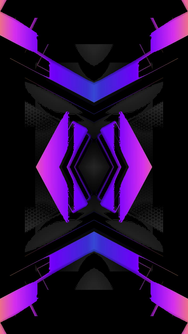 Yfdhhff, amoled, black, cool, neon, new, pattern, premium, purple, samsung, super, HD phone wallpaper