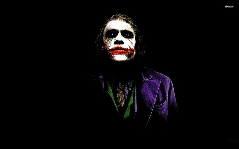 Joker in the dark knight, batman, joker, knight, dark, HD wallpaper | Peakpx