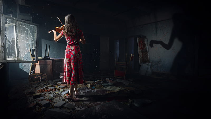 Chernobylite Violin Girl, chernobylite, 2019-games, games, violin, HD wallpaper