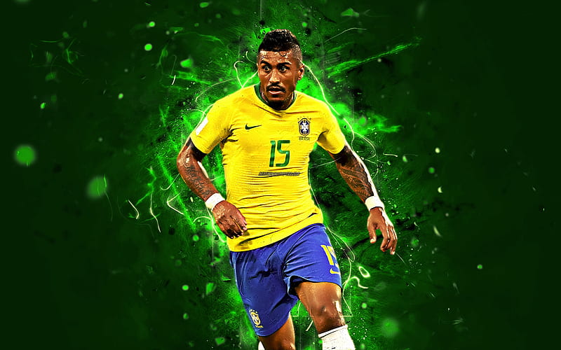 Paulinho, match, Brazil National Team, midfielder, football, soccer ...