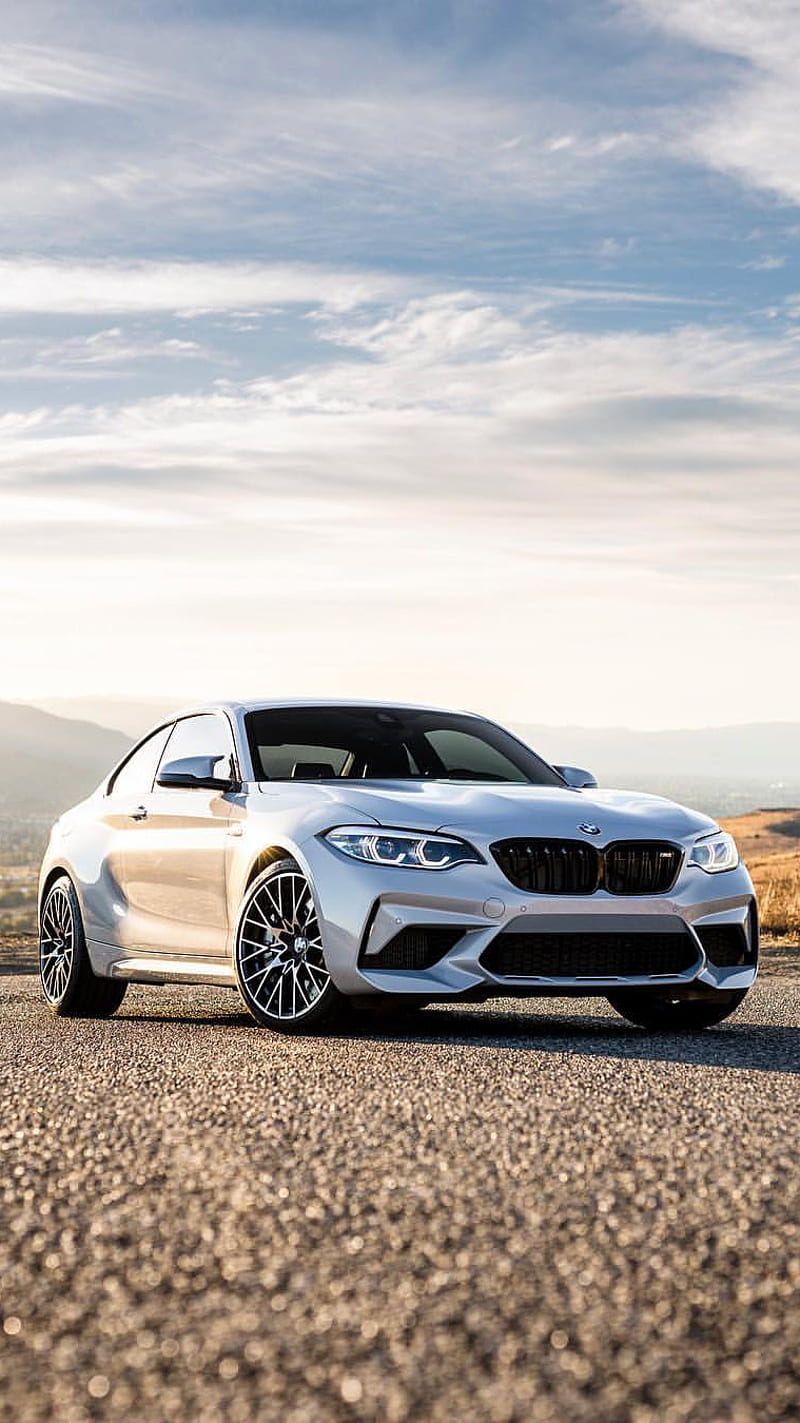 BMW M2, f87, coupe, m power, competition, car, vehicle, HD phone wallpaper