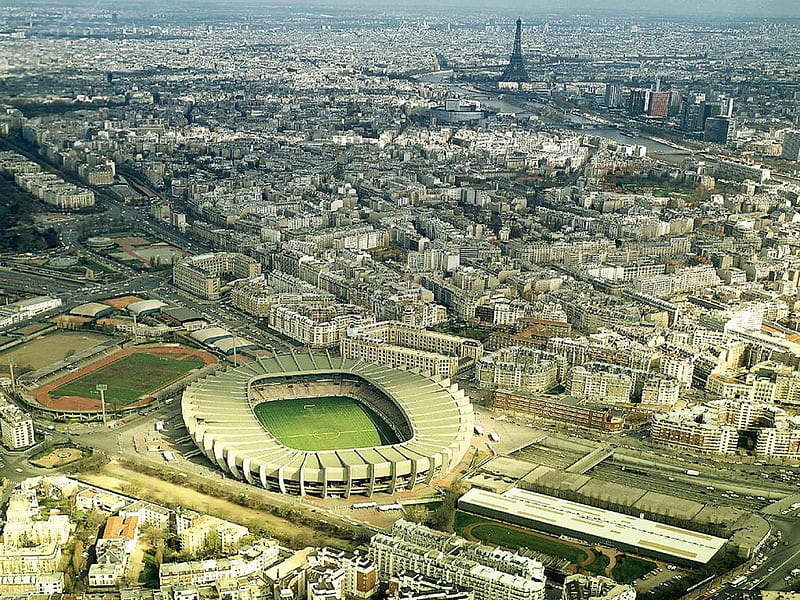Parc des Princes, architecture, modern, stadium, HD wallpaper