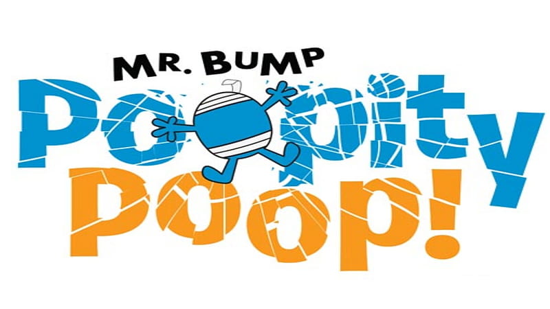 Mr. Bump Poopity Poop, poopity, poop, mr, blue, bump, bandages, HD wallpaper