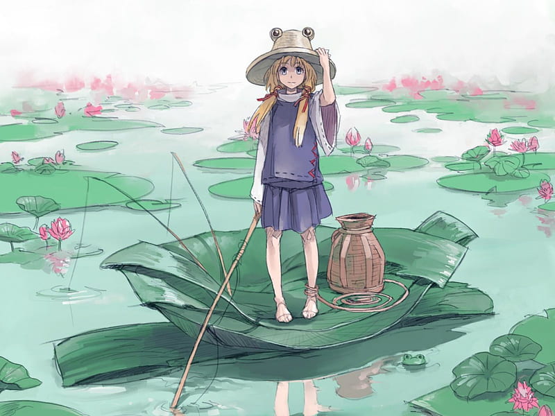 Rana de la montaña ..., niña, pintura, rana, anime, Fondo de pantalla HD | Peakpx Rana de la montaña ..., niña, pintura, rana, anime, Fondo de pantalla HD | Peakpx