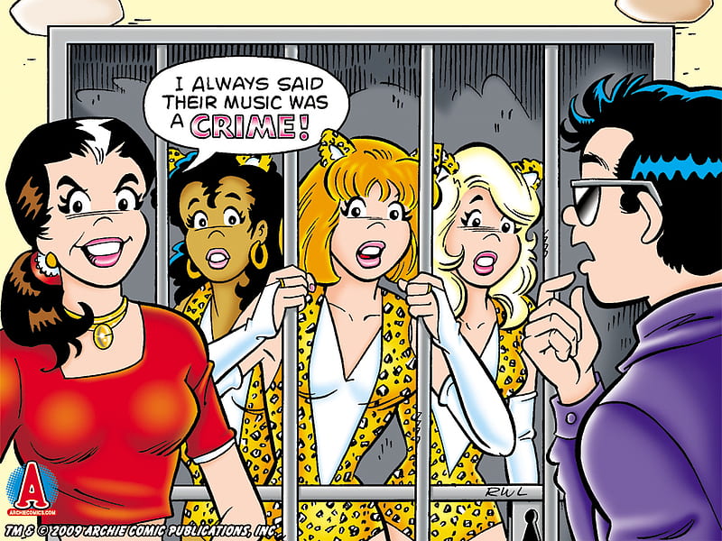 Josie and the Pussycats Behind Bars, josie and the pussycats, comic, HD  wallpaper | Peakpx