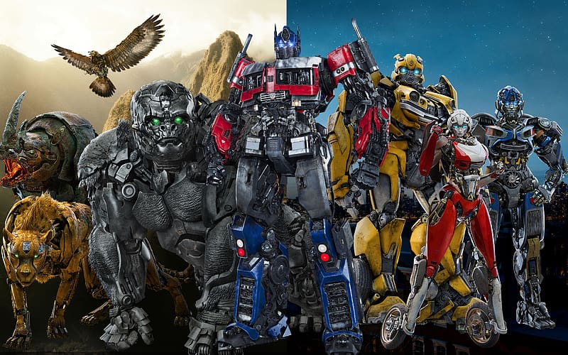 Transformers Rise of the Beasts 2023 Movie Poster, HD wallpaper
