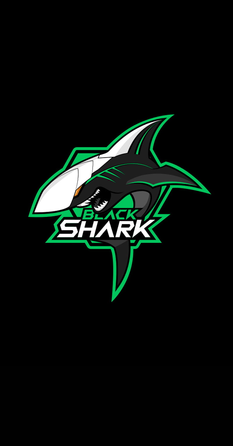 Blackshark Logo, black shark, bs, gaming, xiaomi, HD phone wallpaper