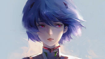 Neon Genesis Evangelion Dcchris Artwork, neon-genesis-evangelion, anime-girl, anime, artist, artwork, digital-art, HD wallpaper