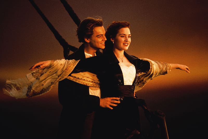 Leonardo Dicaprio, Movie, Titanic, Kate Winslet, HD wallpaper