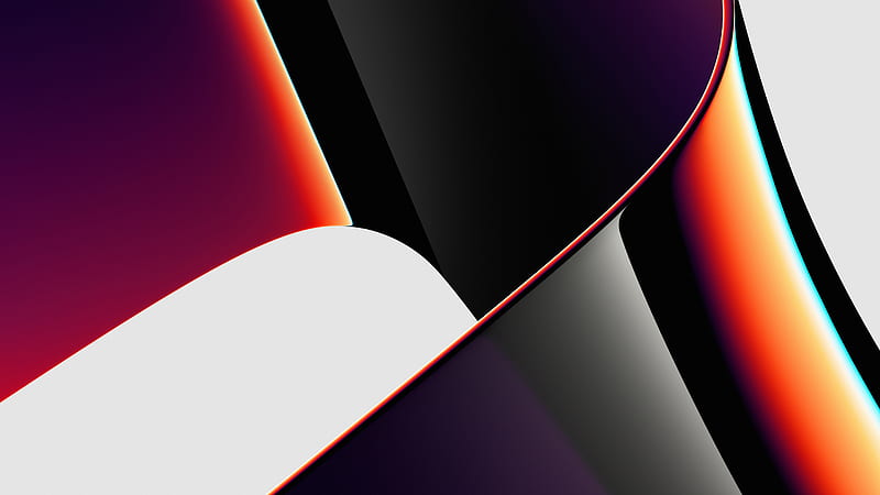 Red Black Apple Inc. Abstraction Abstract, HD wallpaper | Peakpx