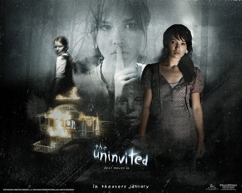 The Uninvited, browning, anna, arielle kebbel, emily, alex, HD wallpaper