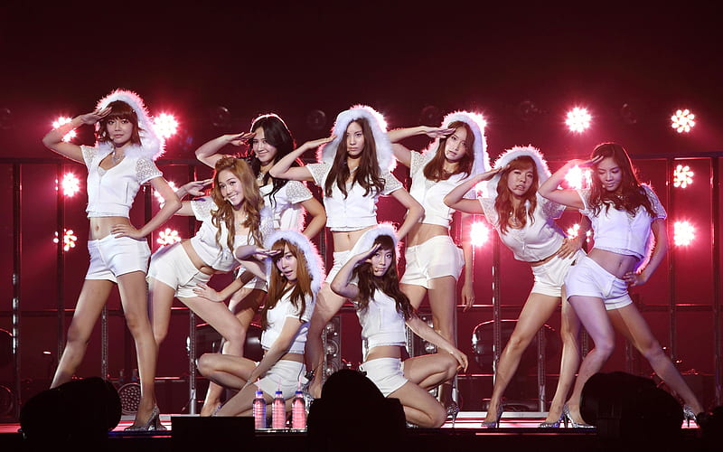 Girls Generation-beautiful idols combination of, HD wallpaper