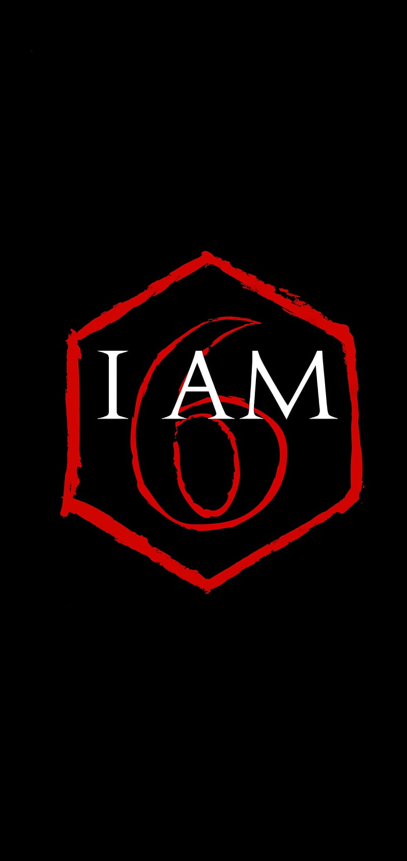 I AM 6 LOGO, alternativemetal, core, death, deathcore, hexagon, iam6, logo, metal, metalcore, metalhead, HD phone wallpaper