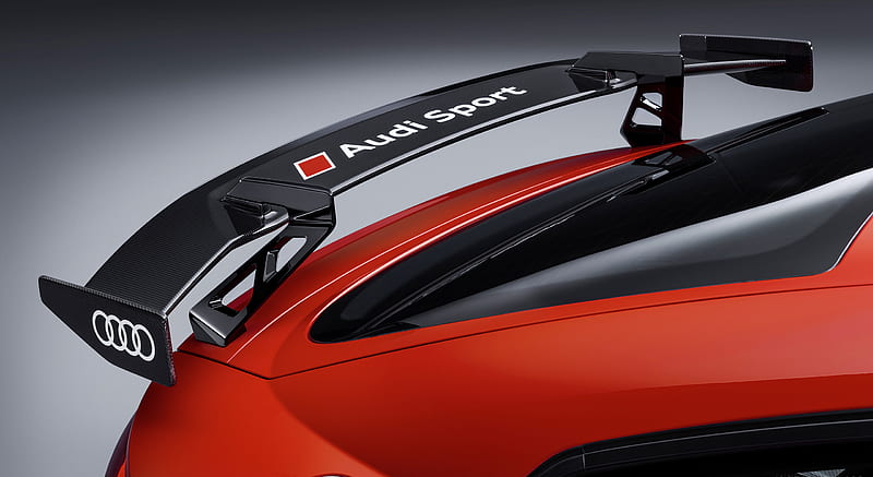 2018 Audi TT RS Performance Parts (Color: Catalunya Red) - Spoiler , car, HD wallpaper