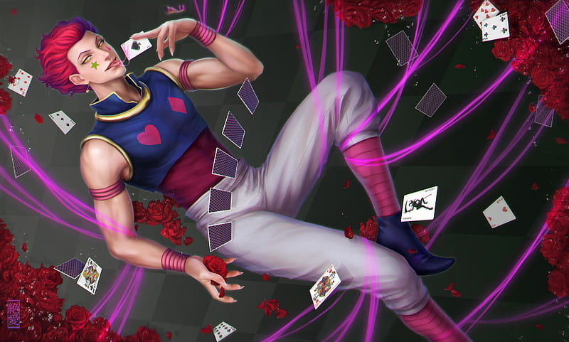 Hisoka Joker In The Game, batman, joker, superheroes, supervillain, HD wallpaper