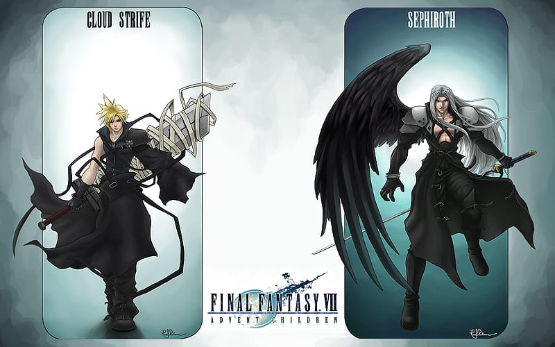 Tapis De Souris Final Fantasy Cloud VS Sephiroth | Tapis Boutique