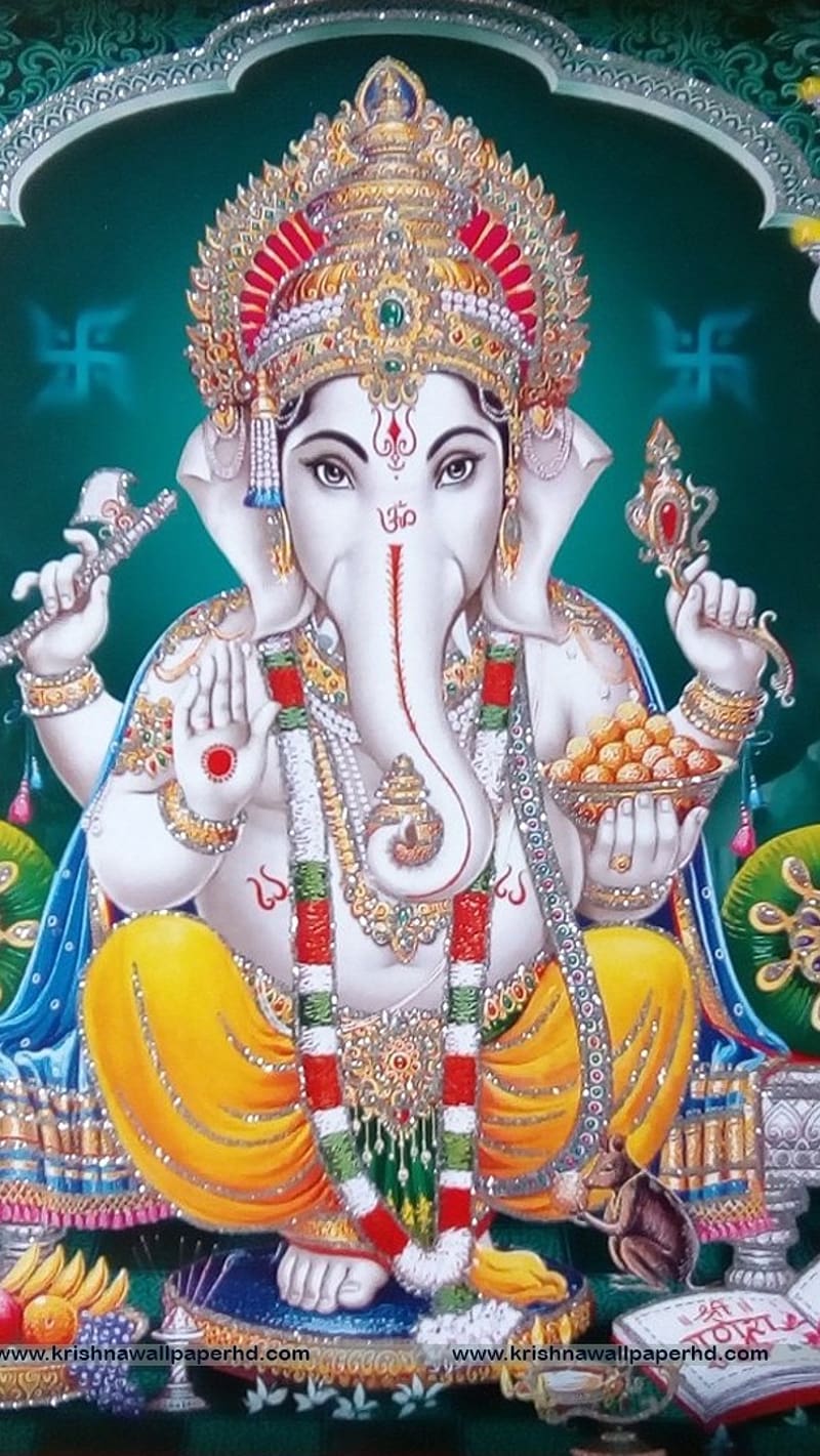 Ganesh Bhagwan Ka, morya, ganesh, lord, god, HD phone wallpaper
